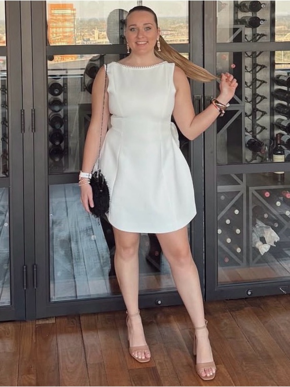 🤍Babyboo Carrie Mini Dress Ivory🤍